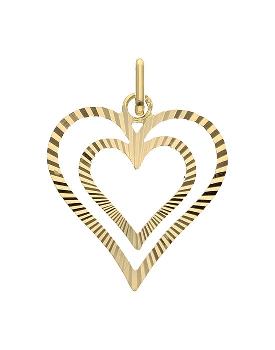 pendentif coeurs