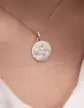Médaille Saint Christophe en Argent Personnalisable