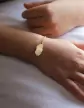 Gourmette fille Curieuse en or - La Fée Galipette