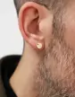Boucles d'Oreilles Yin Yang en Or