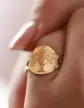 Bague Arbre de Vie Colombe en Or