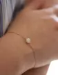 Bracelet Or jaune 18K Pastille de Nacre