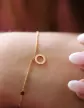 Bracelet or jaune 18K Géométrique Rond