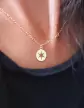 Collier Rond Étoile Ascendance Ajourée en Or – Petit Modèle