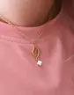 Collier Filigrane et Nacre Or jaune