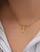 Collier Grand Papillon Filigrane Or jaune