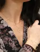 Collier Filigrane et Perles en pampille Or jaune