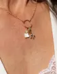 Collier Mix & Match Luxe en Or Jaune 18K avec Pampilles Mousquetons Personnalisable