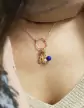 Collier Mix & Match Luxe en Or Jaune 18K avec Pampilles Mousquetons Personnalisable