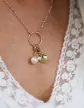 Collier Mix & Match en Or Jaune avec Pampilles Mousquetons Personnalisable
