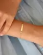 Gourmette Bébé Or Maille Forçat