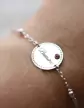 Bracelet Bébé Or Rubis à graver