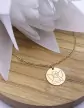 Bracelet Breloque Médaille Ange en Or