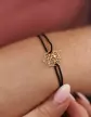 Bracelet Cordon Origami Licorne en Or
