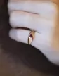 Bague Jonc Rubis Or 9K/18K
