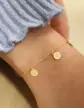 Bracelet Pampilles et Breloques Mix & Match en Or Jaune Personnalisable