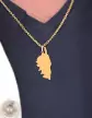Pendentif Corse en Or Poli Personnalisable