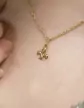 Pendentif Petite Fleur de Lys en Or