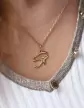 Pendentif Œil d’Horus Ajouré en Or
