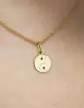 Pendentif Yin Yang Ajouré en Or