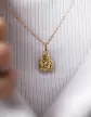 Pendentif Bouddha Relief en Or
