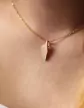Pendentif Corse en Or Poli – Petit Modèle
