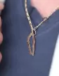 Pendentif Corse Ensoleillée et Ajourée en Or – Grand Modèle