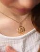 Médaille Ronde Ange Classique Petit Modèle