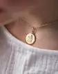 Médaille de baptême Ange Raphaël Décor