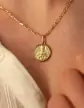 Médaille Saint François d’Assise en Or Personnalisable