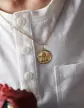 Médaille Ronde Ange Classique Grand Modèle