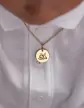 Médaille ronde Ange qui dort