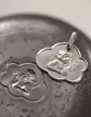Médaille Nuage et Ange en Relief en Or Personnalisable