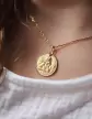 Médaille de baptême Ange Raphaël contourée