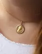 Médaille de baptême Vierge Rétro Petit Modèle
