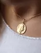 Médaille ronde Sainte Vierge
