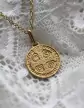 Médaille Croix de Saint Benoît en or personnalisable