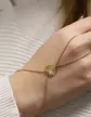 Chaîne de main Sorcière Coeur Soleillé en Or 18K