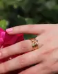 Bague Mini Solitaire en Or