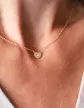 Collier Coeur avec Diamant Adam & Eve en Or Petit modèle