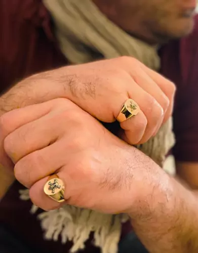 Bague Thomas Tête de Mort