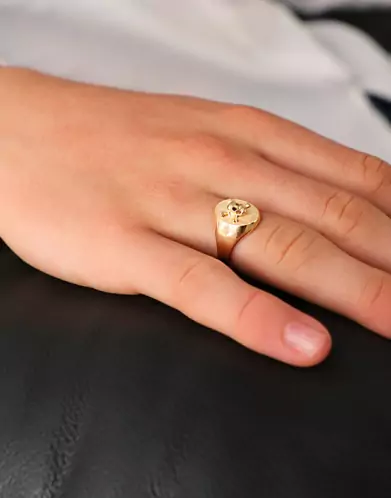 Bague Orphée Tête de Mort
