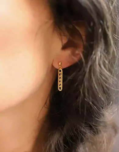 Boucles d'Oreilles Filigrane Boules 18K