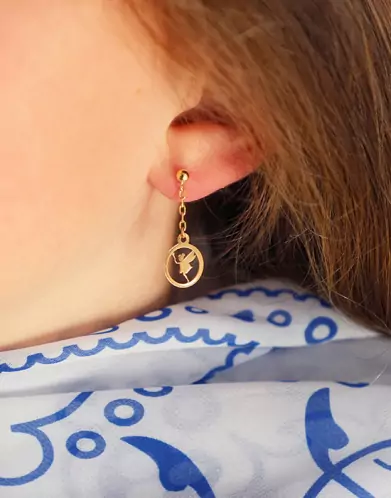 Boucles d'Oreilles Fée