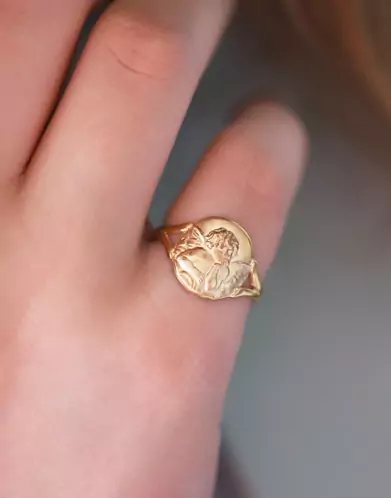 Bague Ange Raphaël en Or