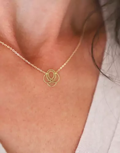 Collier en Or 18K Petit Saint Barth