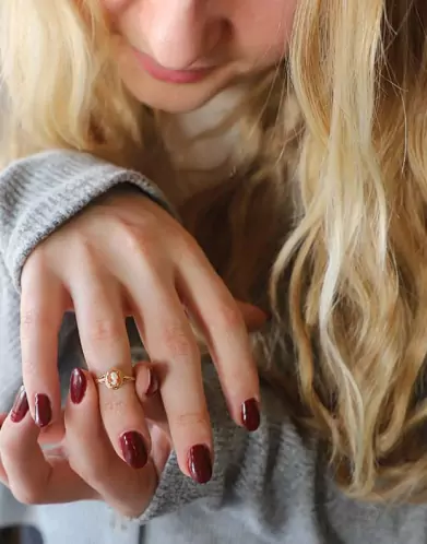 Bague Camée Or Contour