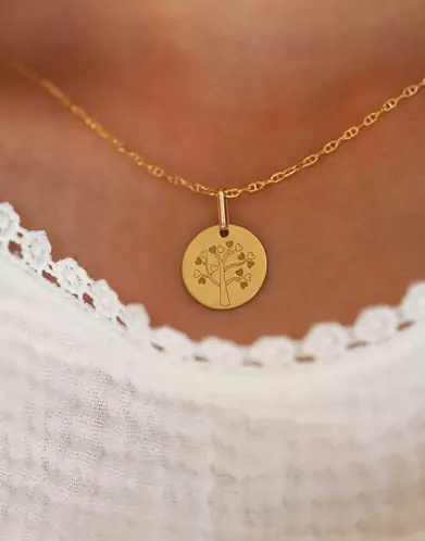 Médaille Arbre de vie Coeur