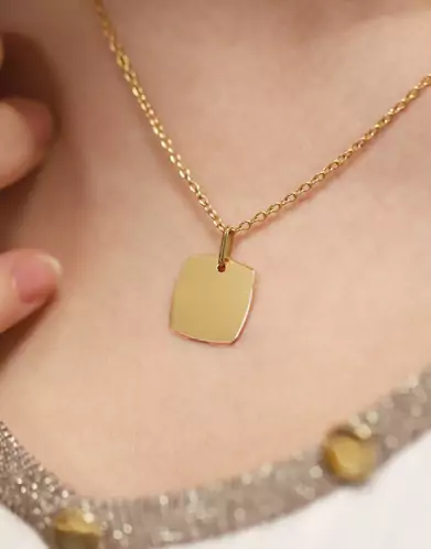 Médaille Tonneau en Or Personnalisable