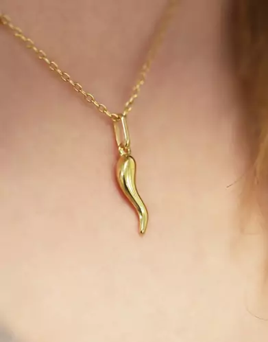 Pendentif Corne d’Abondance en Or